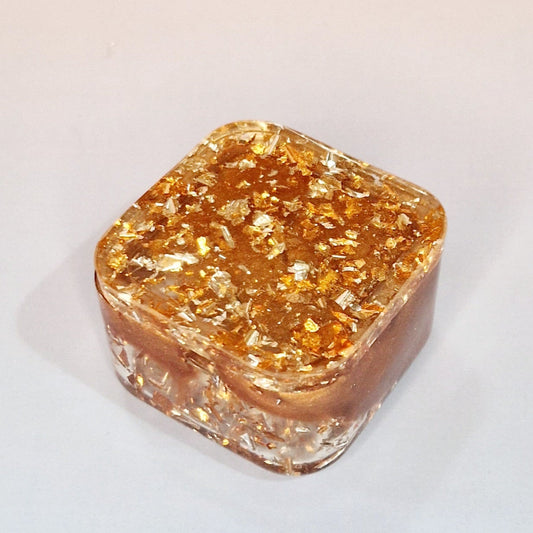 Caixa Decorativa em Resina com Tampa