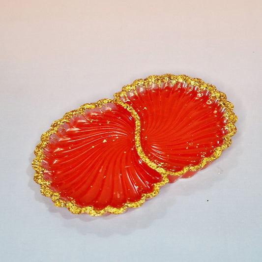 Twin Shells – Taça Decorativa em Conchas Duplas