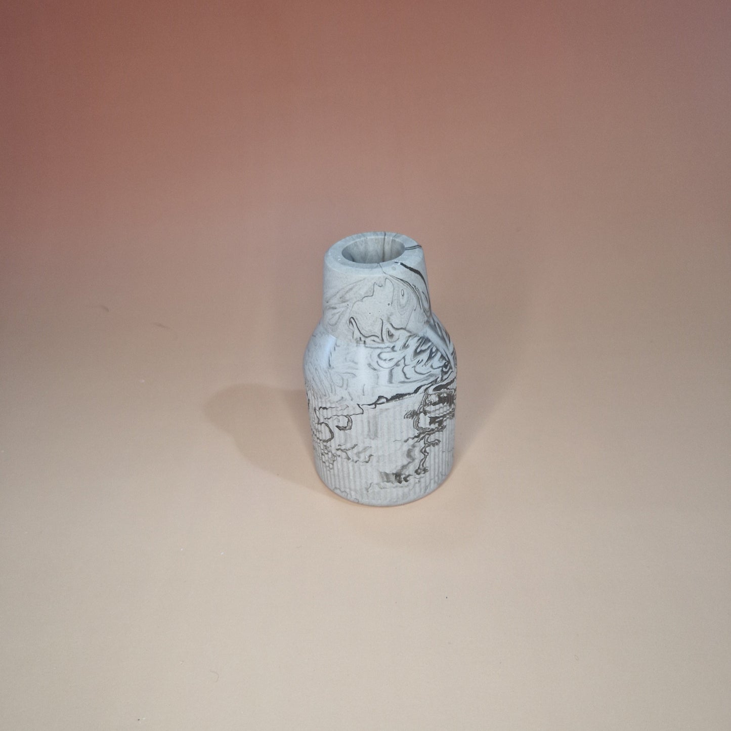 Vaso em Jesmonite Marmoreado