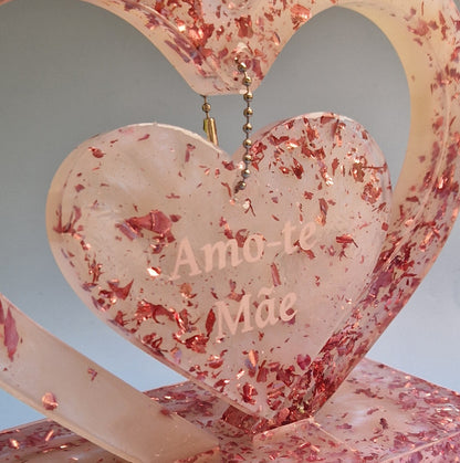Decorativa Coração “Amo-te Mãe”
