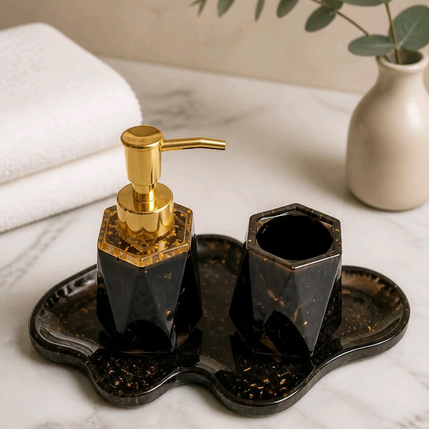 Conjunto Luxe Noir – Casa de Banho
