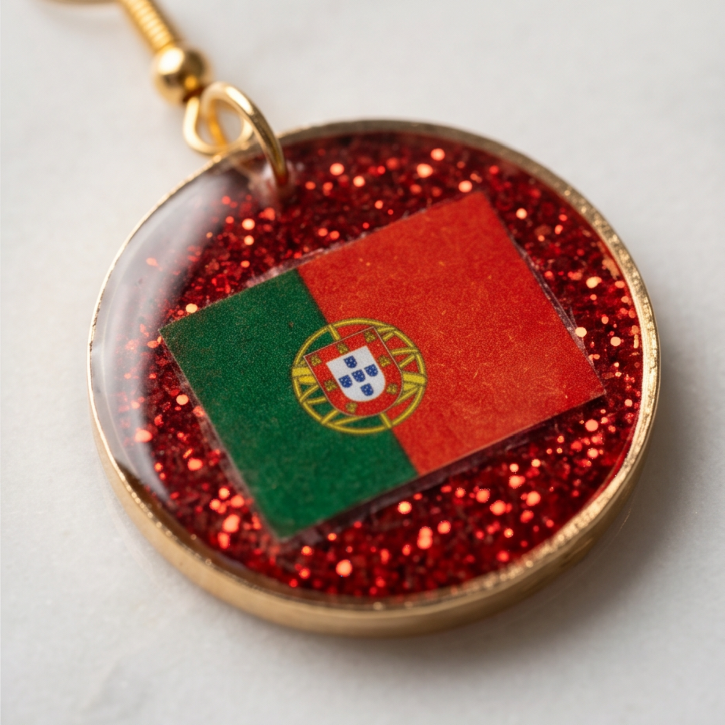 Portugal Flag Earrings – 2026 World Cup Limited Edition