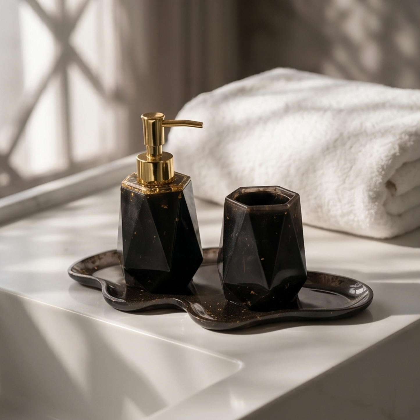 Conjunto Luxe Noir – Casa de Banho
