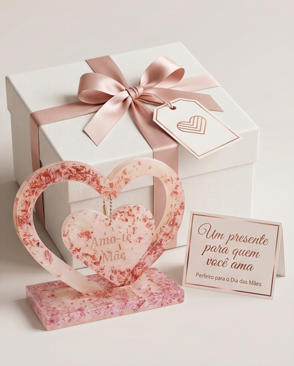 Decorativa Coração “Amo-te Mãe”